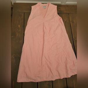 Tommy Bahama pink linen dress size small
